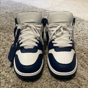 Off-White Blue and White Sneakers